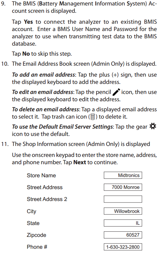 Initial Setup - Step 4